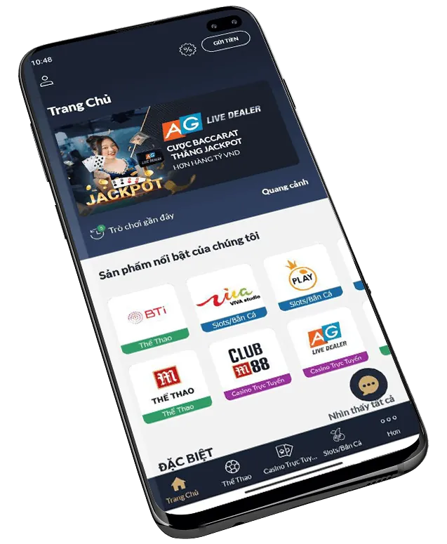 Đa dạng trò chơi trên 88b App